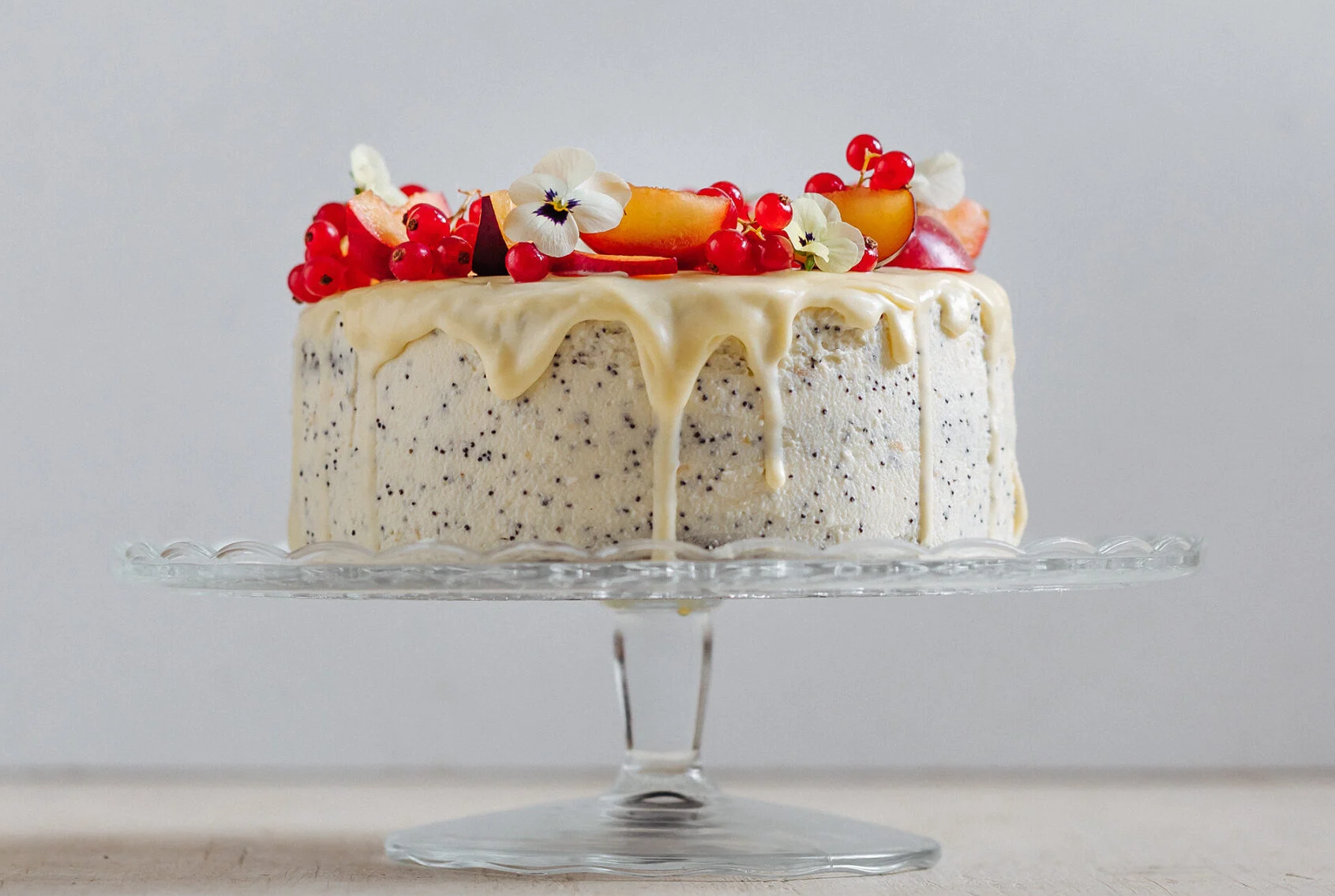 bezlepkový makový dort